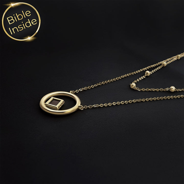 שרשרת תנך לנשים Sunrise – תכשיט יומיומי עם נגיעה רוחנית