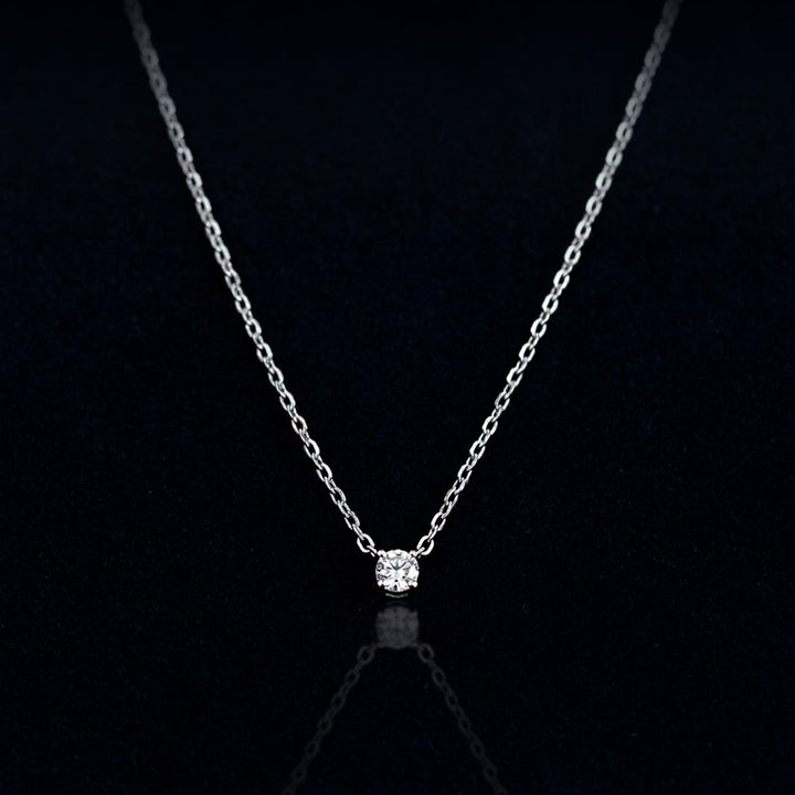 שרשרת יהלום עדינה 0.11CT